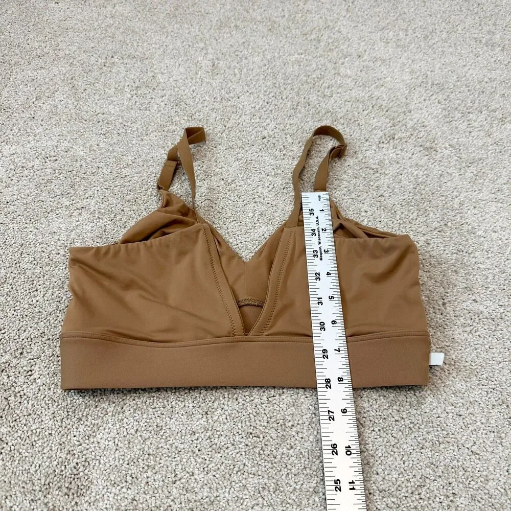 Harper Wilde Bliss Triangle Bralette in Tan Size L